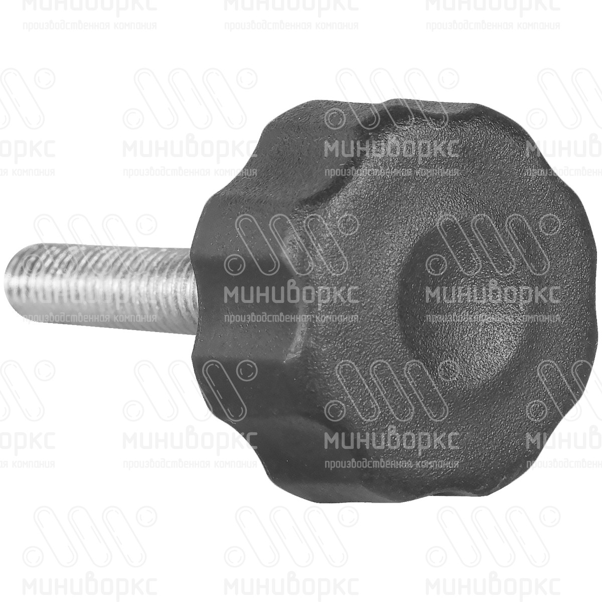 Фиксатор пластиковый с рукояткой m6x45 25 – Ф25М6-45ЧС | картинка 3