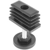 Комплекты прямоугольных заглушек с опорами 50x25 – 25-50M8.D40x80B