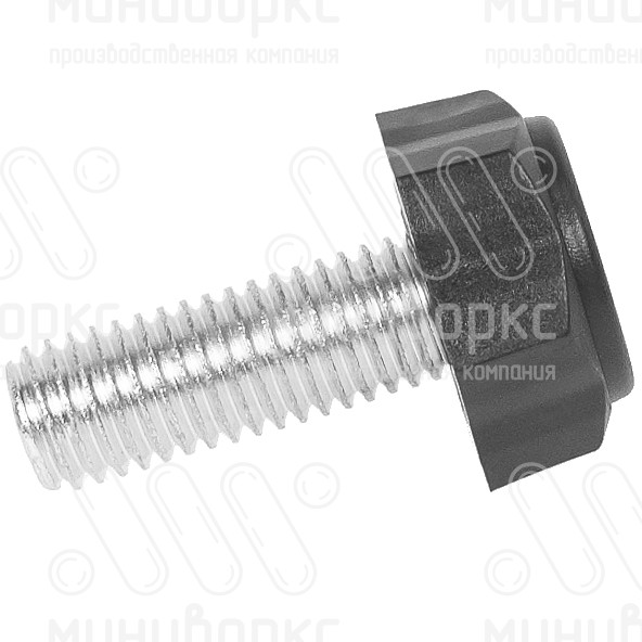 Опора резьбовая  m10x25 22 – 22М10-25ЧС | картинка 2