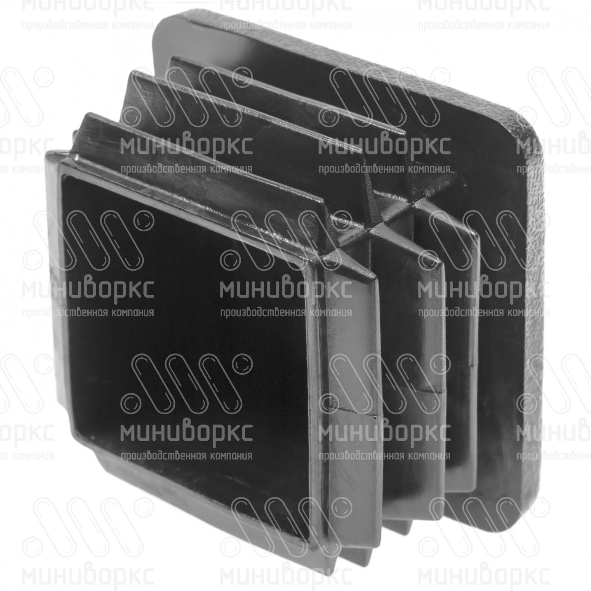Квадратные заглушки для профильных труб 40x40 – 40-40ПКЧС | картинка 2