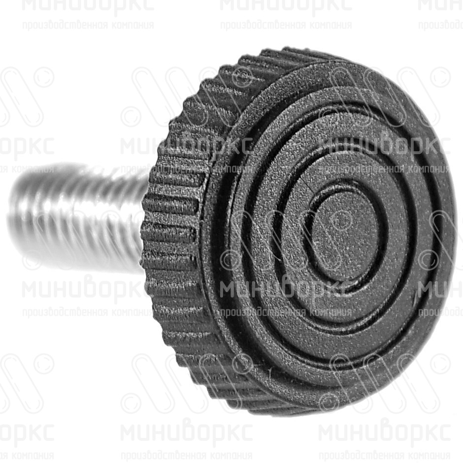Опора резьбовая  m8x60 25 – 25М8-60ЧС | картинка 3