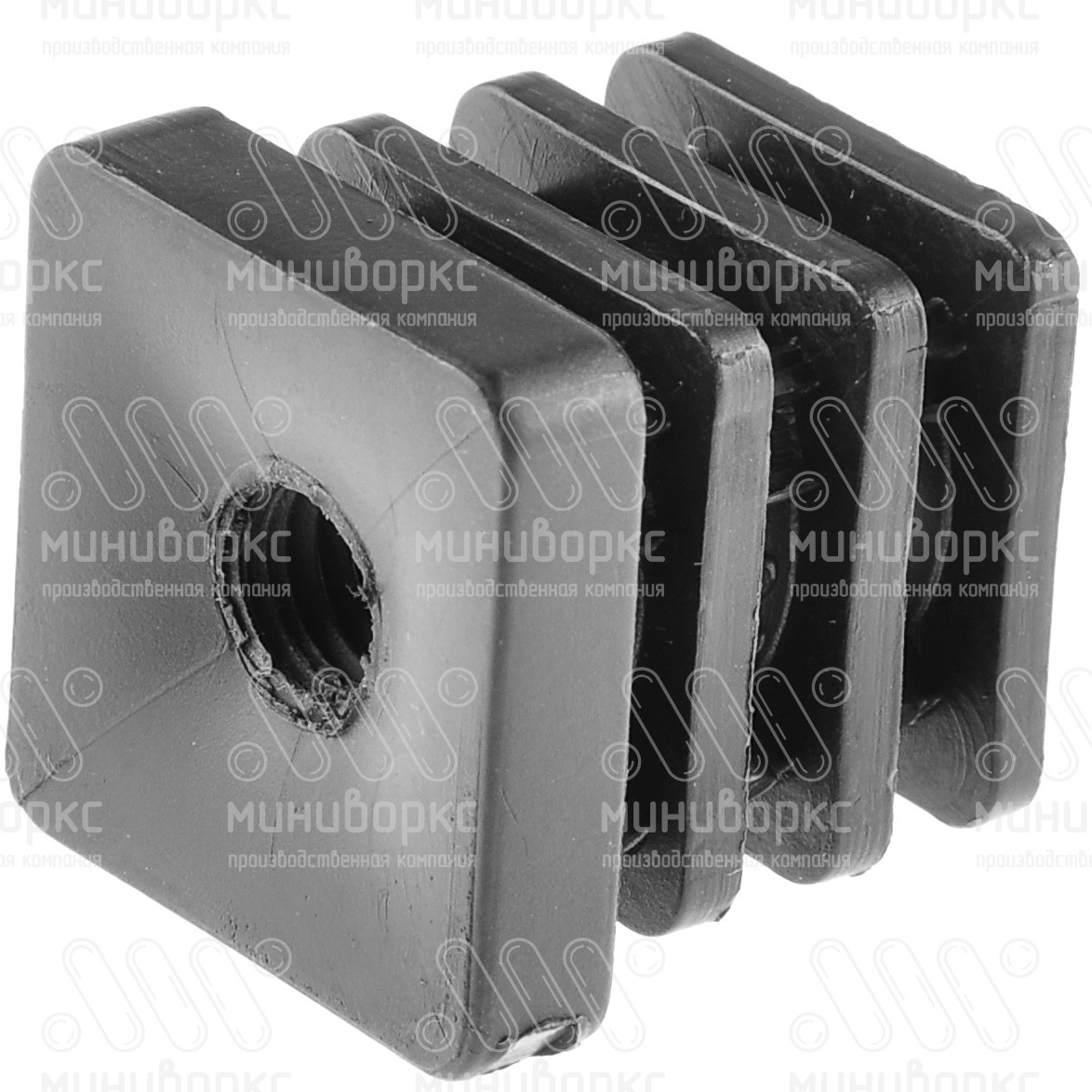 Квадратные заглушки для профильных труб 18x18 – 1103153022B | картинка 2