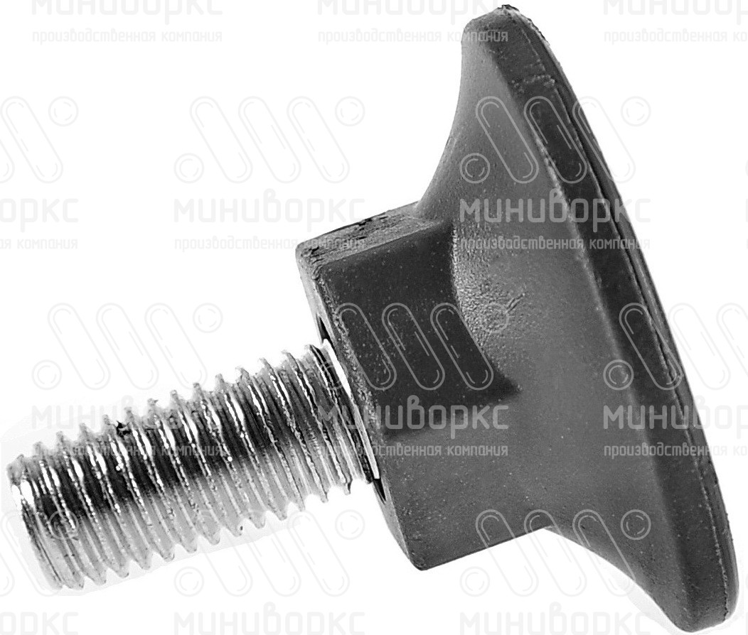 Опора резьбовая  m12x30 48 – 48М12-30ЧС | картинка 2