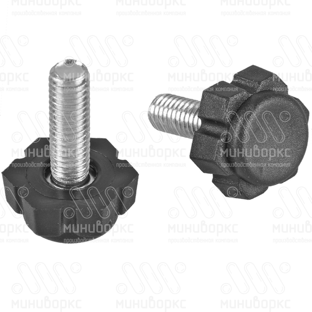 Опора резьбовая  m6x20 19 – 19М6-20ЧС | картинка 4