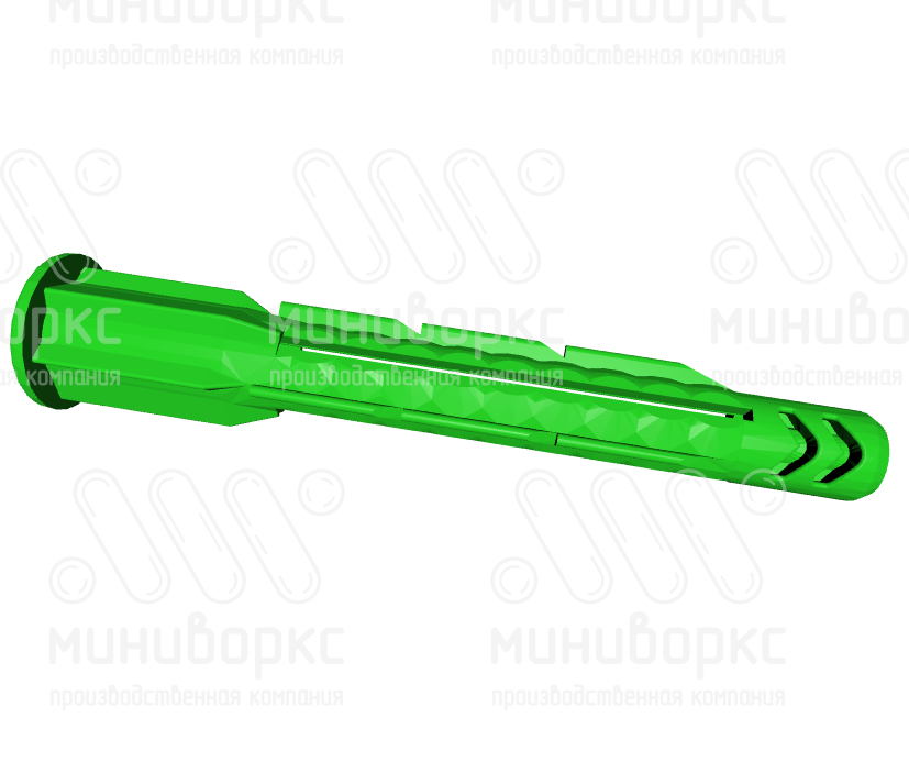 Пластиковые дюбеля – ДБ6-50ЗН | картинка 2