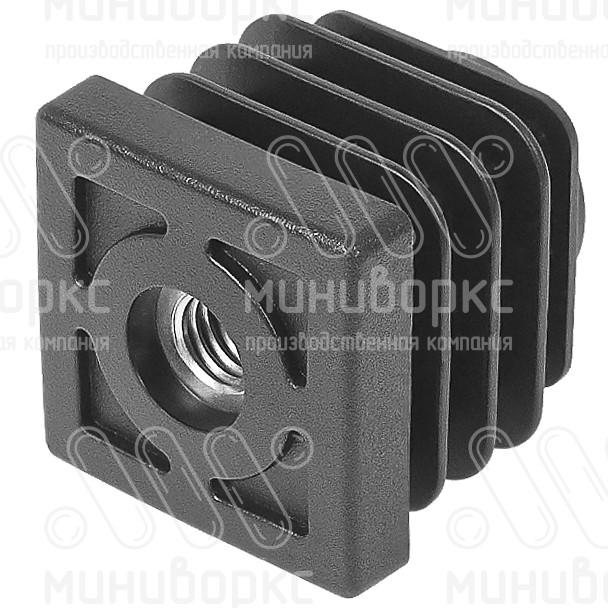 Комплекты квадратных заглушек с опорами 30x30 – 30-30M10.D22x30 | картинка 4