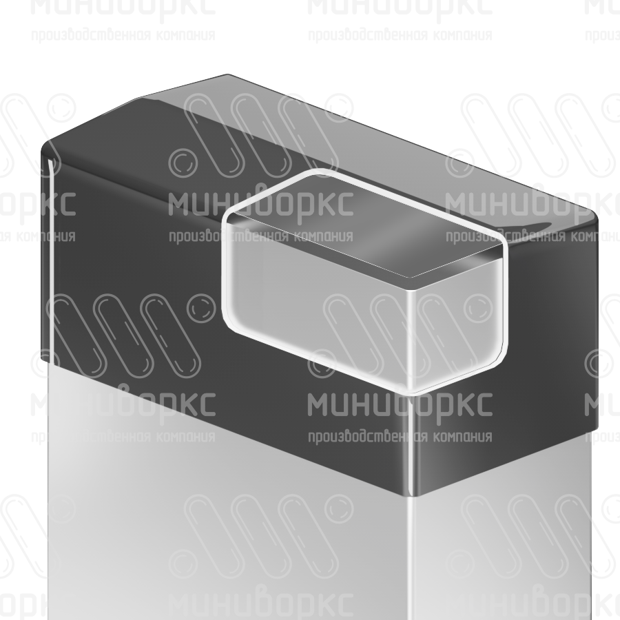 Заглушки для прямоугольной трубы 30.2x66.7 – CBPR66,7x30,2 | картинка 4