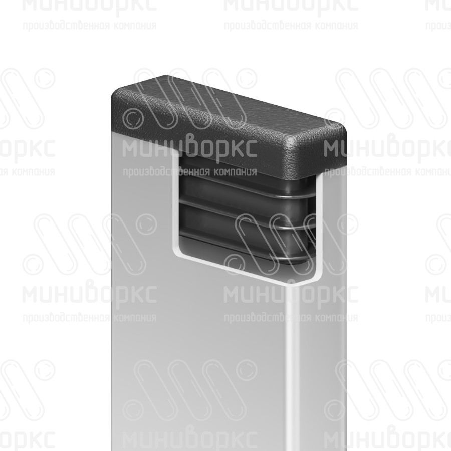 Заглушки для прямоугольной трубы 30x15 – 15-30ПЧС | картинка 4