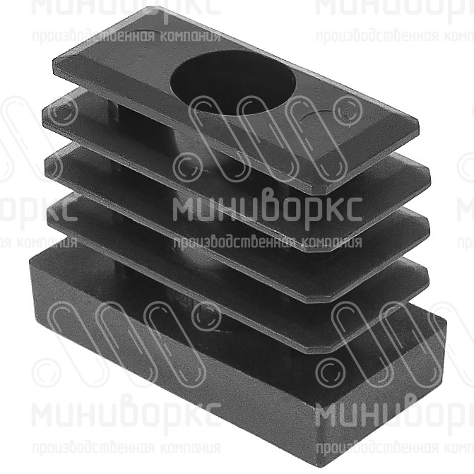 Заглушки для прямоугольной трубы 40x20 – 20-40М8ЧС | картинка 3