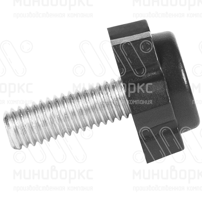 Опора резьбовая  m6x20 19 – 19М6-20ЧС | картинка 2