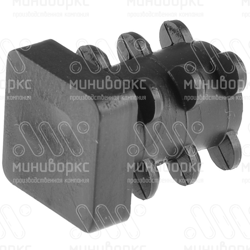 Квадратные заглушки для профильных труб 16x16 – 110312302B | картинка 2