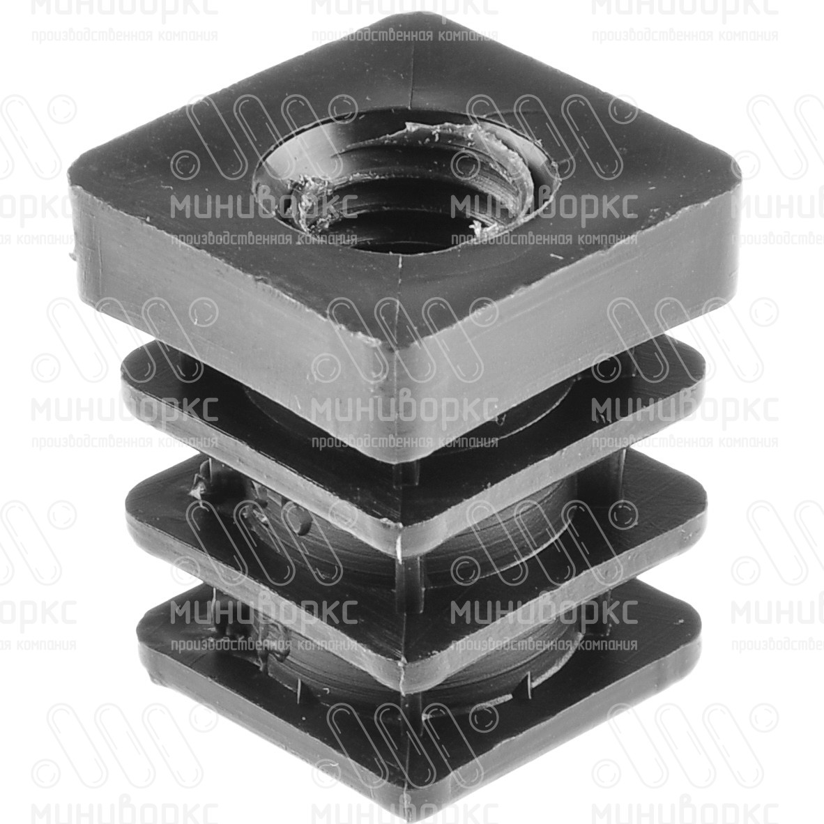 Квадратные заглушки для профильных труб 20x20 – 1103154022B | картинка 1