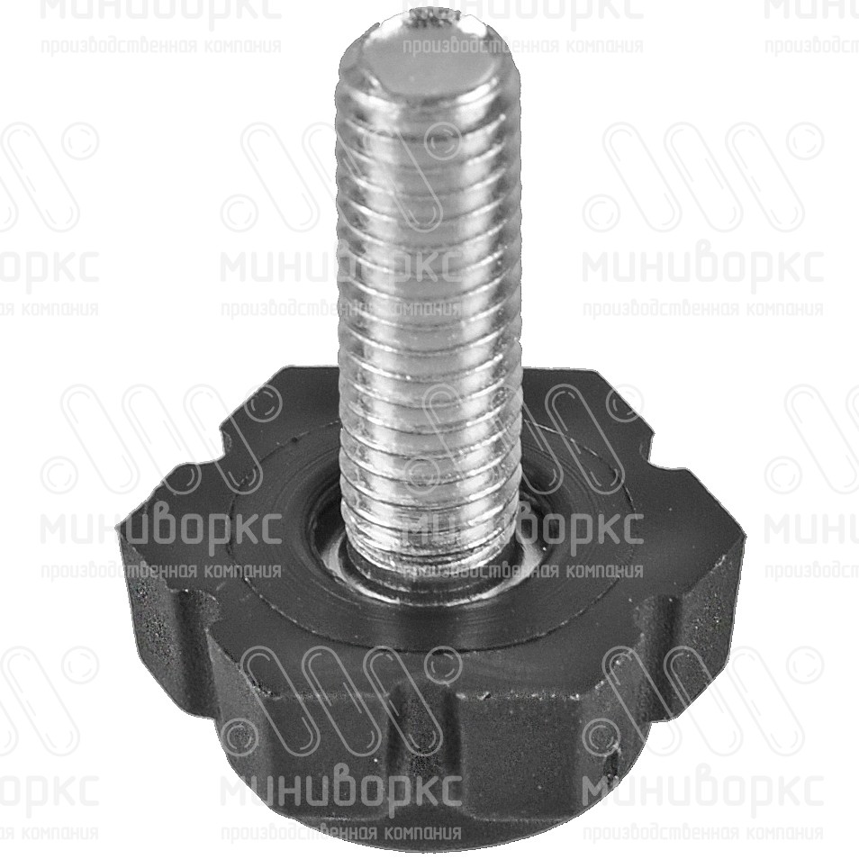 Опора резьбовая  m4x18 19 – 19М4-18ЧС | картинка 1