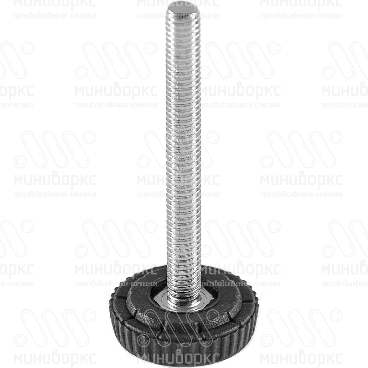 Опора резьбовая  m6x55 25 – 25М6-55ЧС | картинка 1